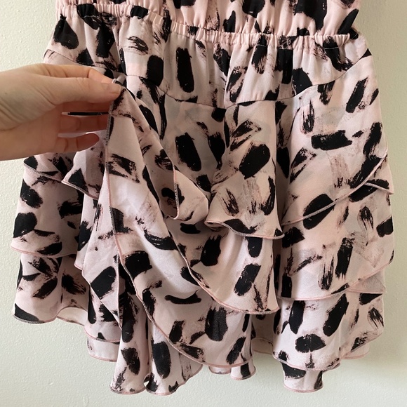 BANANA REPUBLIC Pink Patterned Dress - Picture 8 of 10